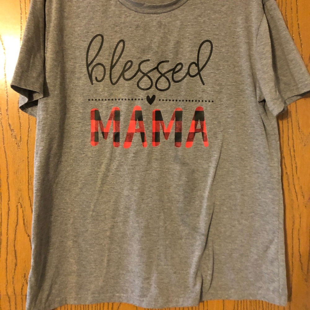 XL Blessed mama tee